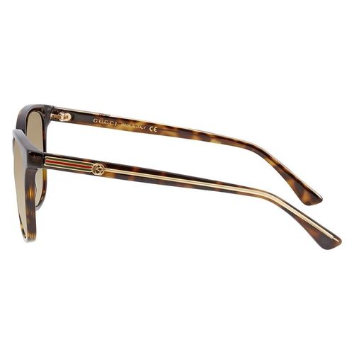Kính Mát Gucci Brown Gradient Rectangular Ladies Sunglasses GG0376S 002 54-1